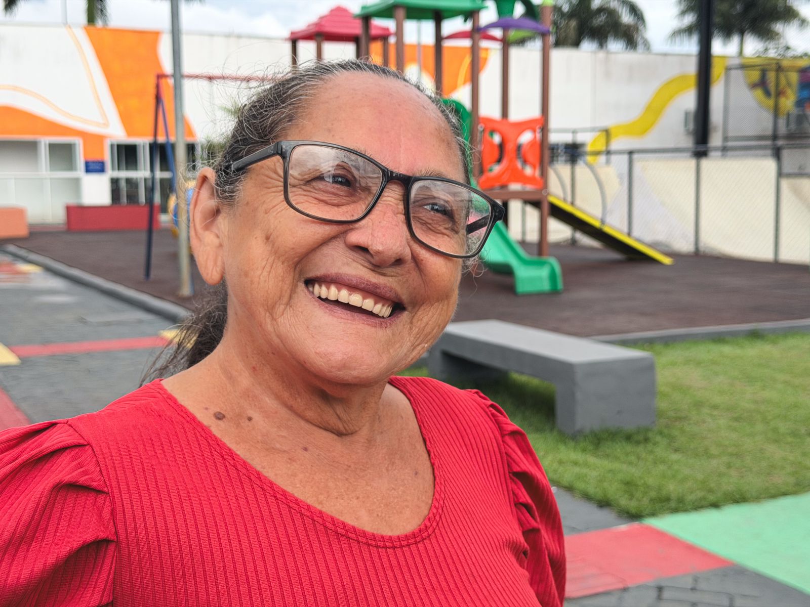 Maria Antonieta destaca as melhorias na segurança e na conservação do espaço